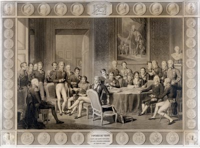Il Congresso di Vienna. Il Congresso di Vienna del 1815. Alessandro I, Zar; H.R. Stewart, Castlereagh; Francesco I, Imperatore d