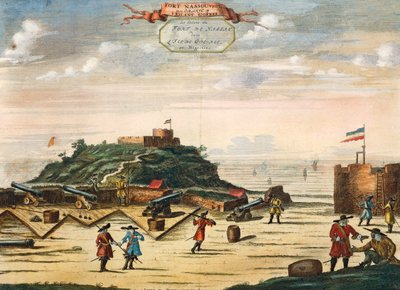 Il forte olandese di Nassau sull