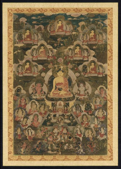 Gli Otto Buddha della Medicina da Unknown artist
