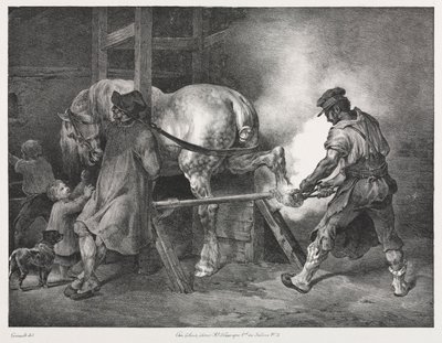 Il fabbro fiammingo da Unknown artist