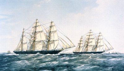 La grande corsa delle navi clipper del 1866 tra l