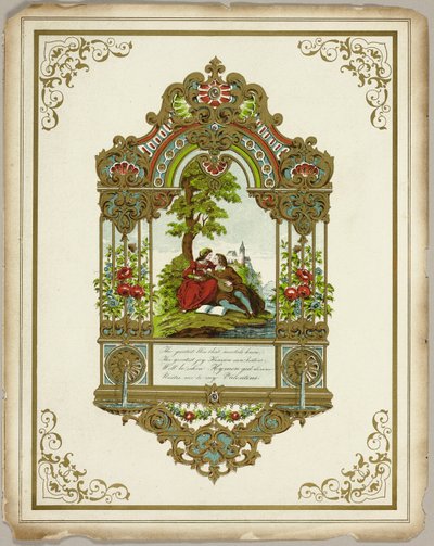 La più grande beatitudine che i mortali conoscono (Valentino) da Unknown artist
