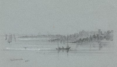 Il porto di Southampton da Unknown artist