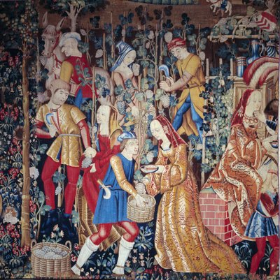 La vendemmia (dettaglio) da Unknown artist