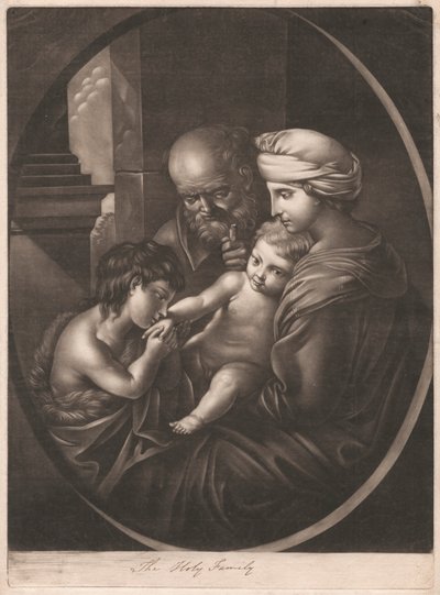 La Sacra Famiglia da Unknown artist