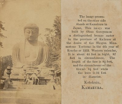 [Il Buddha di Kamakura] da Unknown artist