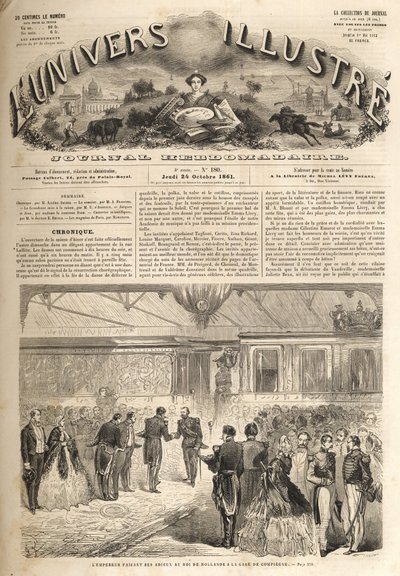 La visita del re d