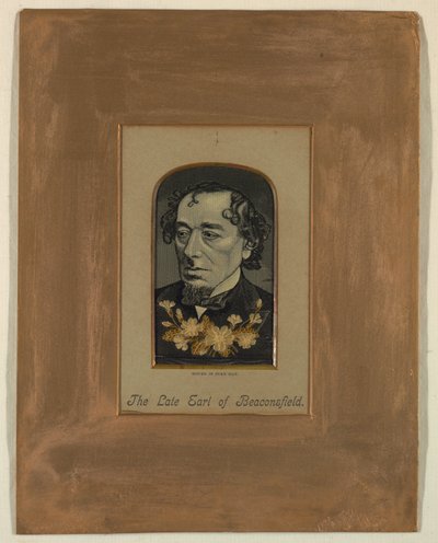 Il defunto conte di Beaconsfield da Unknown artist