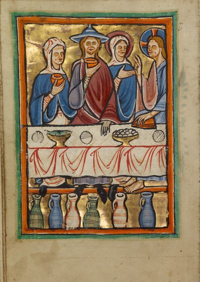 Le nozze di Cana da Unknown artist