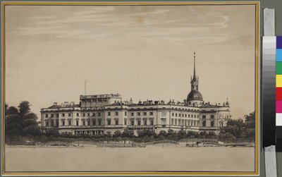 Il Palazzo Michail a San Pietroburgo da Unknown artist