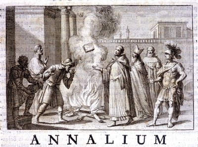 Il miracolo del fuoco di Santa Domenica - in "Annali dell
