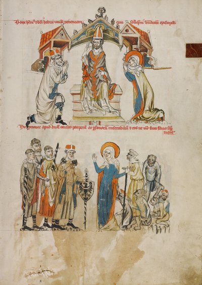 La promessa di castità; Sant