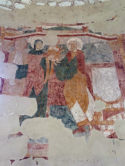 La Presentazione, cappella di Saint-Jean du Liget, Touraine da Unknown artist