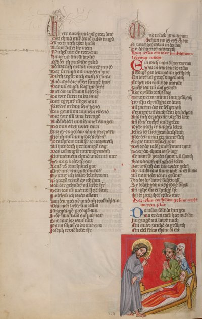 Il risveglio della figlia di Giairo da Unknown artist