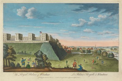 Il Palazzo Reale di Windsor da Unknown artist