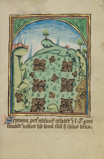 Il settimo segno prima del Giorno del Giudizio da Unknown artist