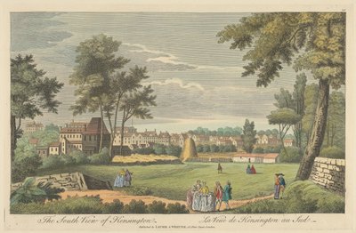 Vista sud di Kensington da Unknown artist