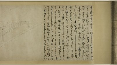 La storia di Sugawara no Michizane (Kitano Tenjin Emaki Dankan) da Unknown artist