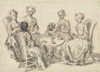 Il Tea Party da Unknown artist