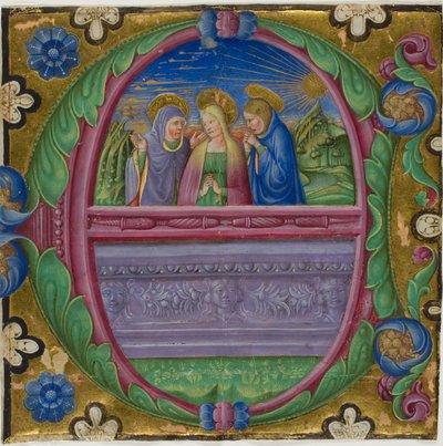 Le tre Marie al sepolcro in un