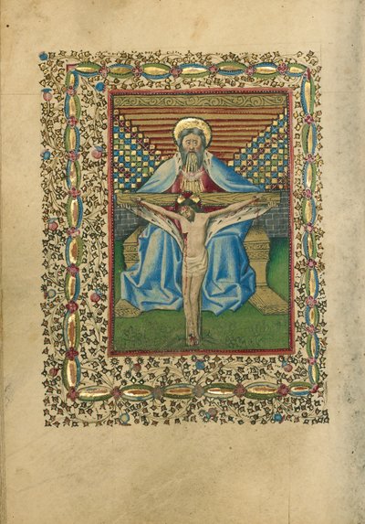 Il Trono della Grazia Trinità da Unknown artist