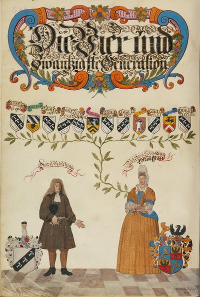 La ventiquattresima generazione, Georg Veit Derrer da Unknown artist