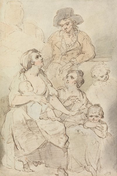La famiglia virtuosa da Unknown artist