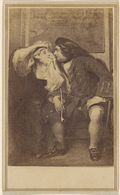La vedova e lo zio Toby. [copia di un