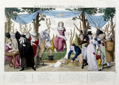 La confraternita dei Cornards - Immagine da Unknown artist