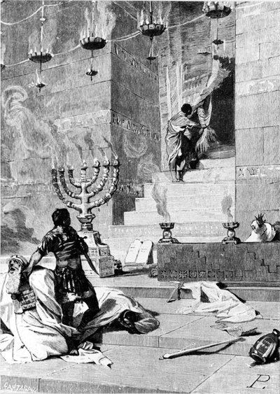 La cattura di Gerusalemme da parte di Tito intorno all