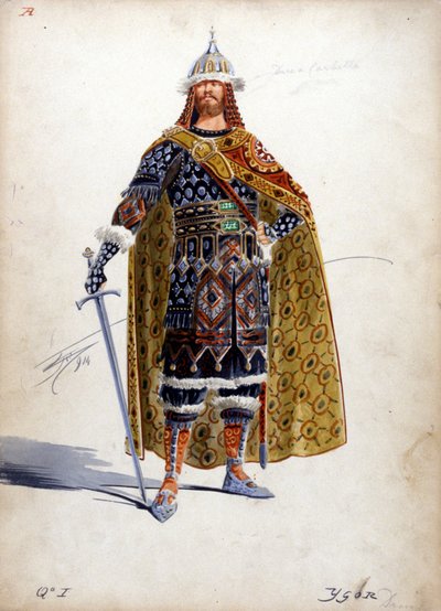 Il personaggio del Principe Igor per l