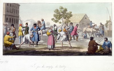Il gioco di svayky e babky, Russia da Unknown artist