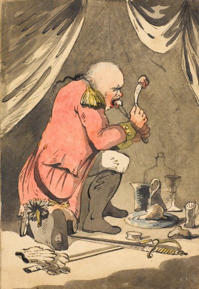 Questi giorni di campo roventi tolgono il poco appetito che mi era rimasto, 1796 da Unknown