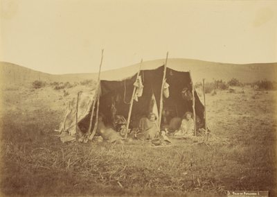 Tenda da sole Patagones. da Unknown artist