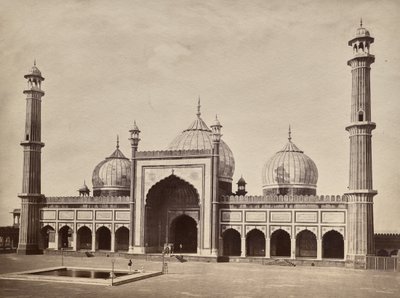 Senza titolo (Jama Masjid, Delhi) da Unknown artist