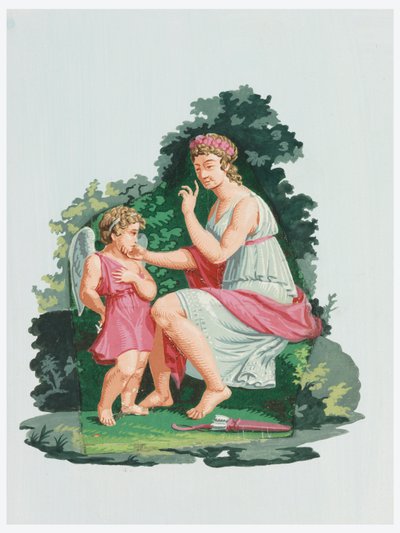 Venere ammonisce Cupido da Unknown artist
