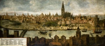 Veduta di Hispalis (Siviglia) da Unknown artist