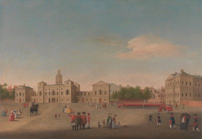 Vista delle Horse Guards e Whitehall da Unknown artist