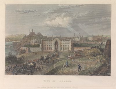 Vista di Lucknow da Unknown artist