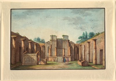 Veduta di Napoli (o dintorni) da Unknown artist