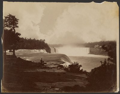 [Vista sulle cascate del Niagara] da Unknown artist