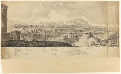 Vista su Palermo da Unknown artist