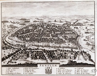 Veduta di Siviglia da Unknown artist