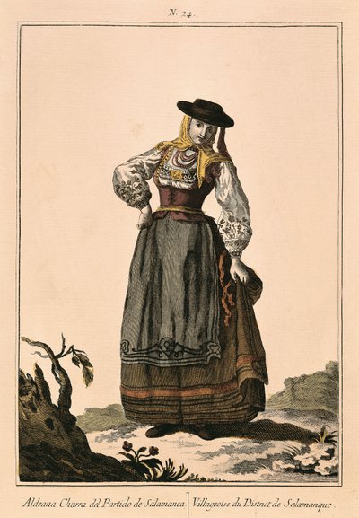Contadino della regione di Salamanca da Unknown artist