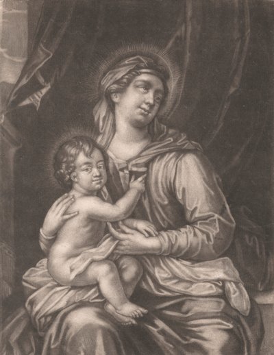 Vergine e bambino da Unknown artist