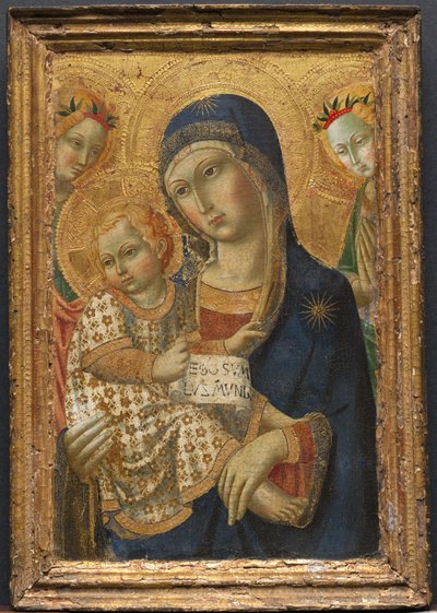 Vergine e Bambino in trono da Unknown artist