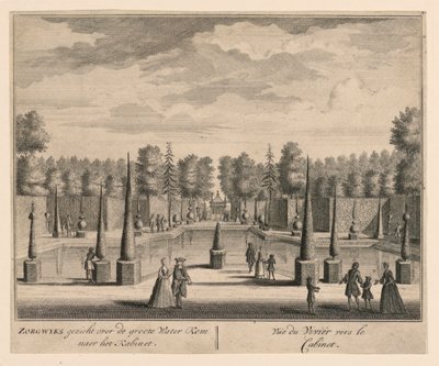 Veduta del Vivier verso il gabinetto da Unknown artist