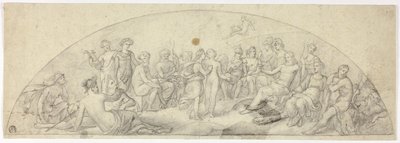Matrimonio di Cupido e Psiche sul Monte Olimpo da Unknown artist