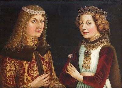 Ritratto di nozze di Ladislao il Postumo e Magdalena di Valois da Unknown artist