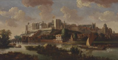 Castello di Windsor visto dal Tamigi da Unknown artist